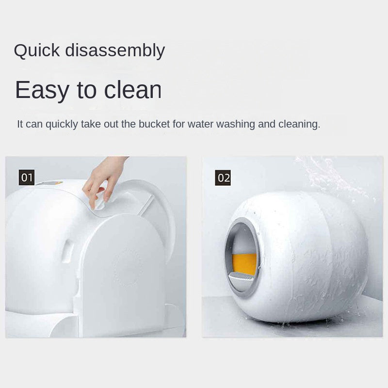 Pawly™ SmartClean Självrenande Kattlåda
